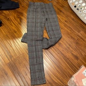 F21 Plaid Pants